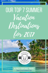 vacation destinations 2017