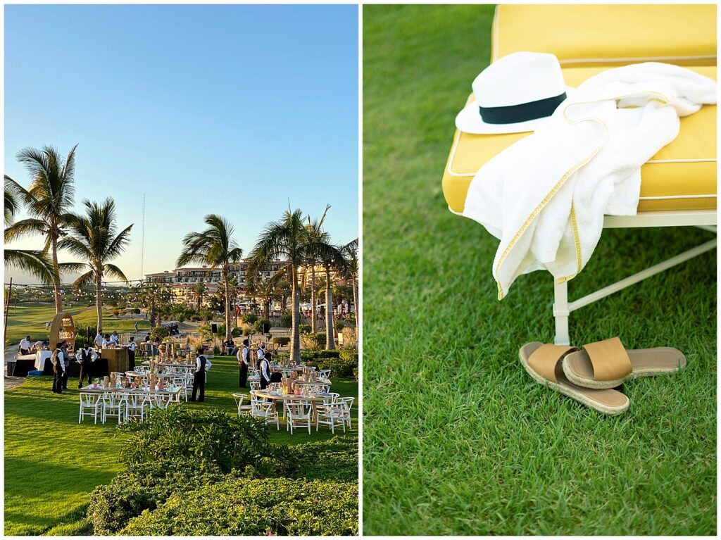 al fresco wedding reception in mexico 