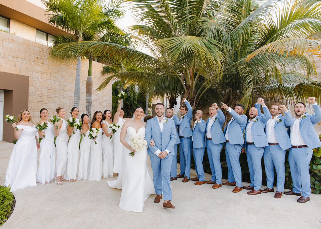 Hyatt Zilara Cap Cana Destination Wedding Sumer & Tanner Beach Wedding