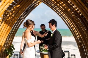Hyatt Zilara Riviera Maya Destination Wedding Ian and Jeannie Mexico Beach Wedding