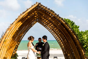 Hyatt Zilara Riviera Maya Destination Wedding Ian and Jeannie Beach Wedding Mexico Wedding