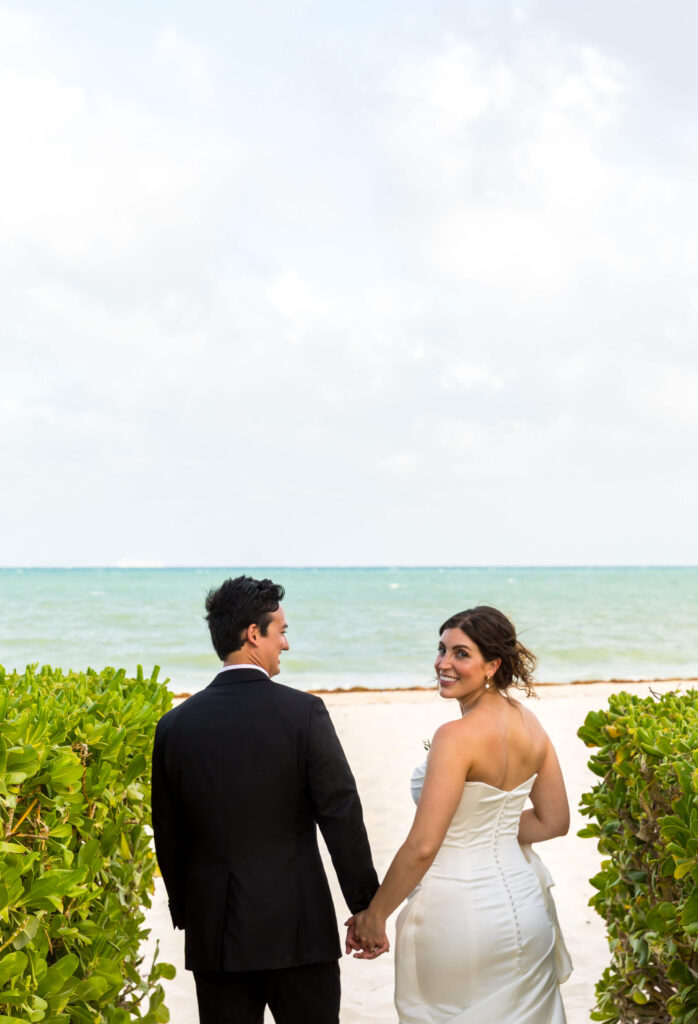 Hyatt Zilara Riviera Maya Destination Wedding Ian and Jeannie Mexico Beach Wedding