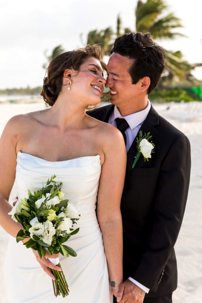 Hyatt Zilara Riviera Maya Destination Wedding Ian and Jeannie Mexico Beach Wedding