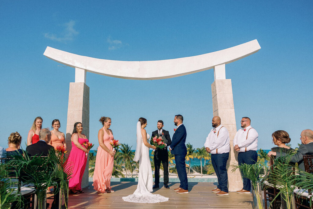 Majestic Elegance Costa Mujeres Destination Wedding Heather & Hector Mexico Wedding
