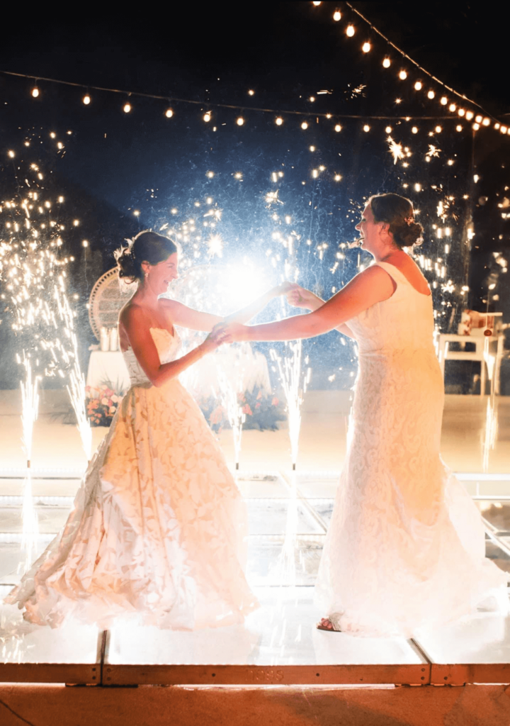 Secrets Maroma Beach Destination Wedding Bridget & Maria LGBTQ Wedding