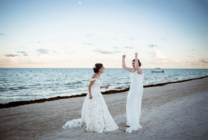 Secrets Maroma Beach Destination Wedding Bridget and Maria