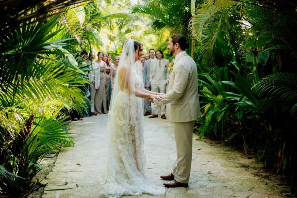 Secrets Moxche Destination Wedding Maura & Wally