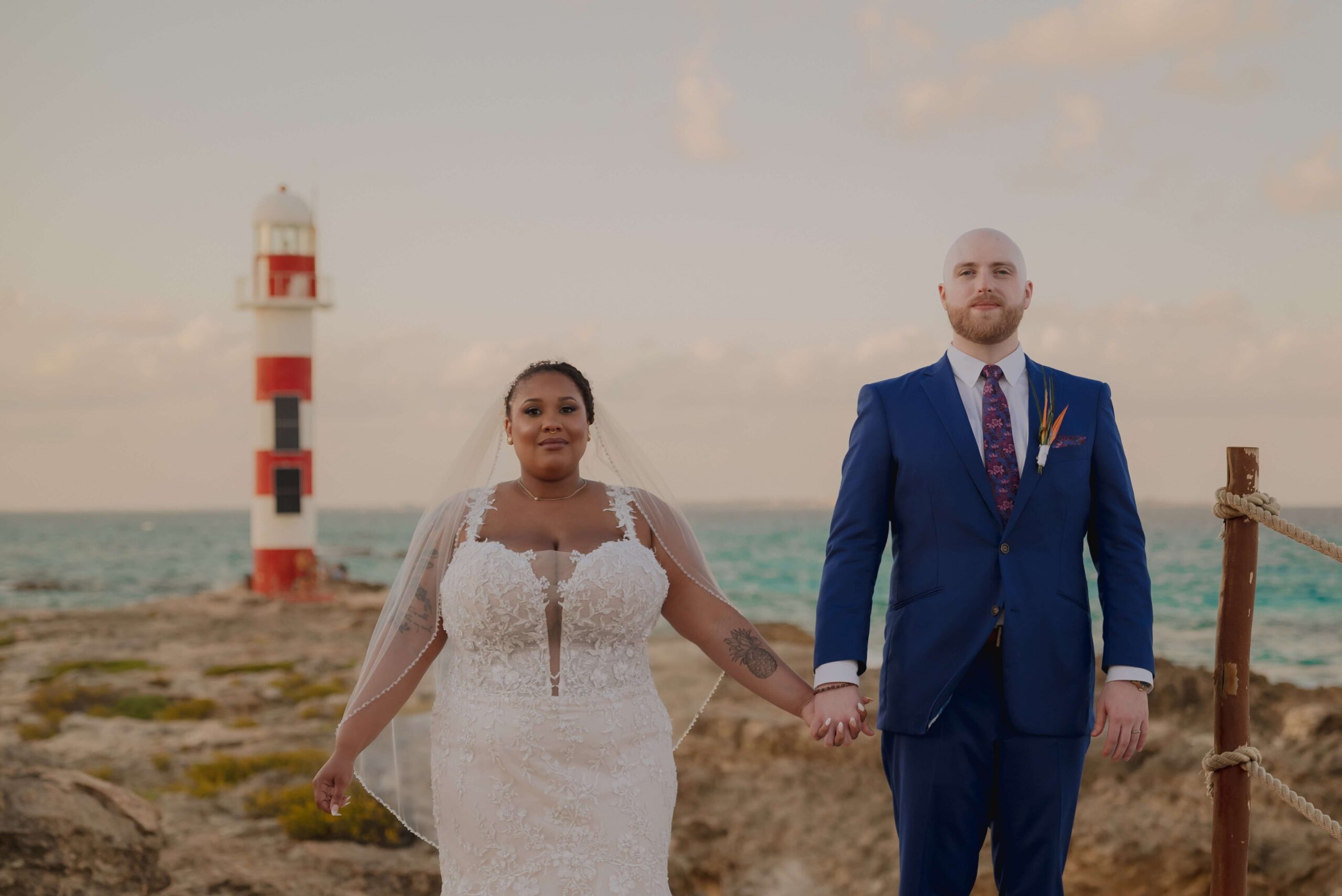 Hyatt Ziva Cancun Destination Wedding Mariah and Cory